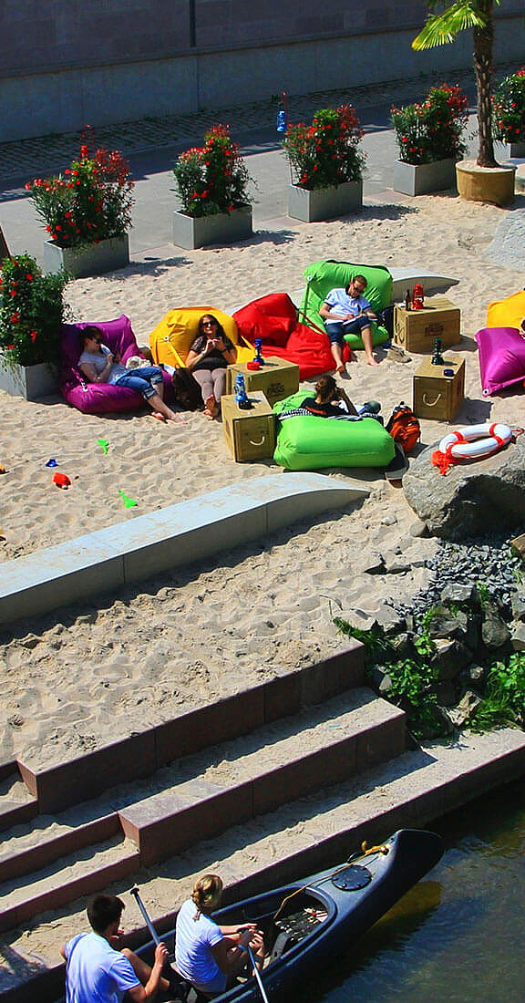 Aroma Lahn Beach - Stadtstrand in Marburg