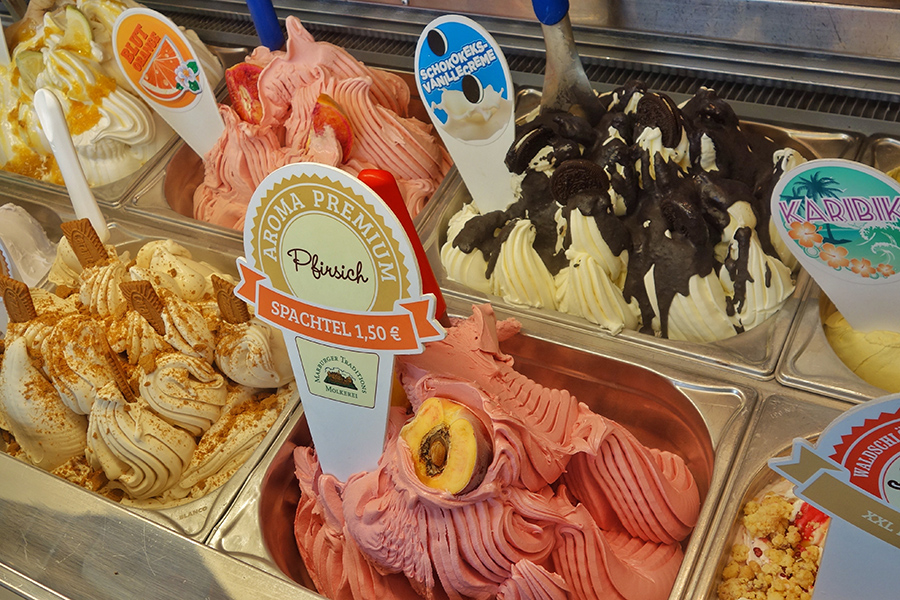 Eis in der Aroma Bistro & Eisbar